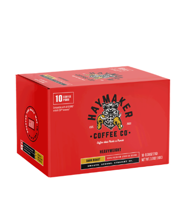 HEAVYWEIGHT K-CUP® PODS - FG-COF-HDR-KCP-10C