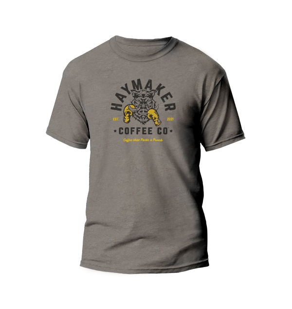 Vintage Gray Haymaker Logo Shirt 